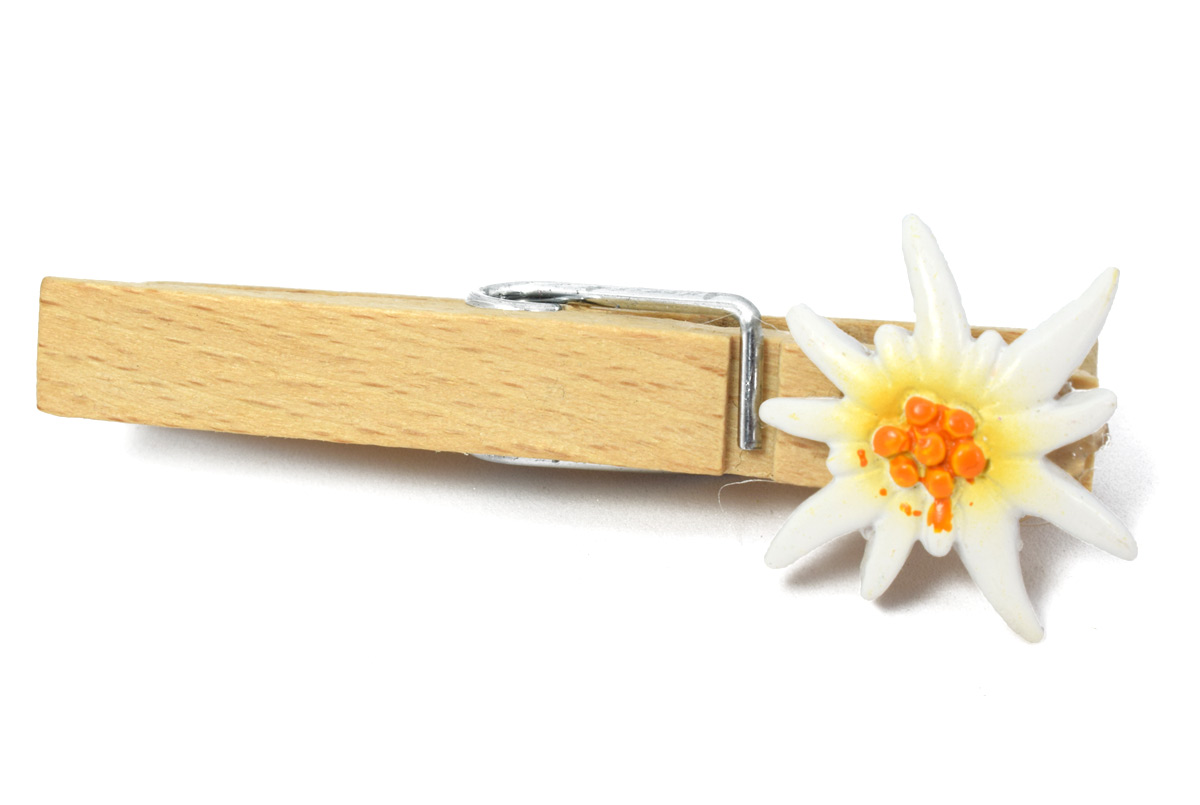 Glupperl - Edelweiß (weiß/ gelb)