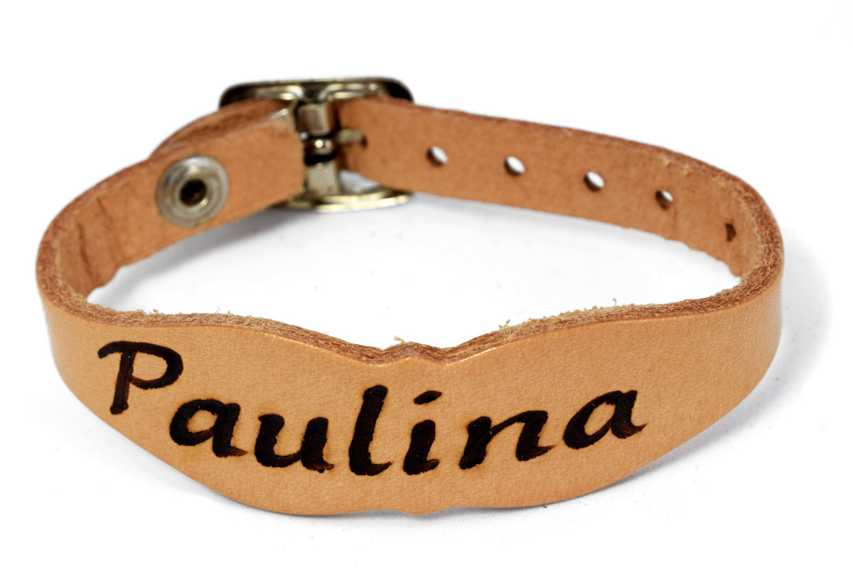Lederarmband  gezackt