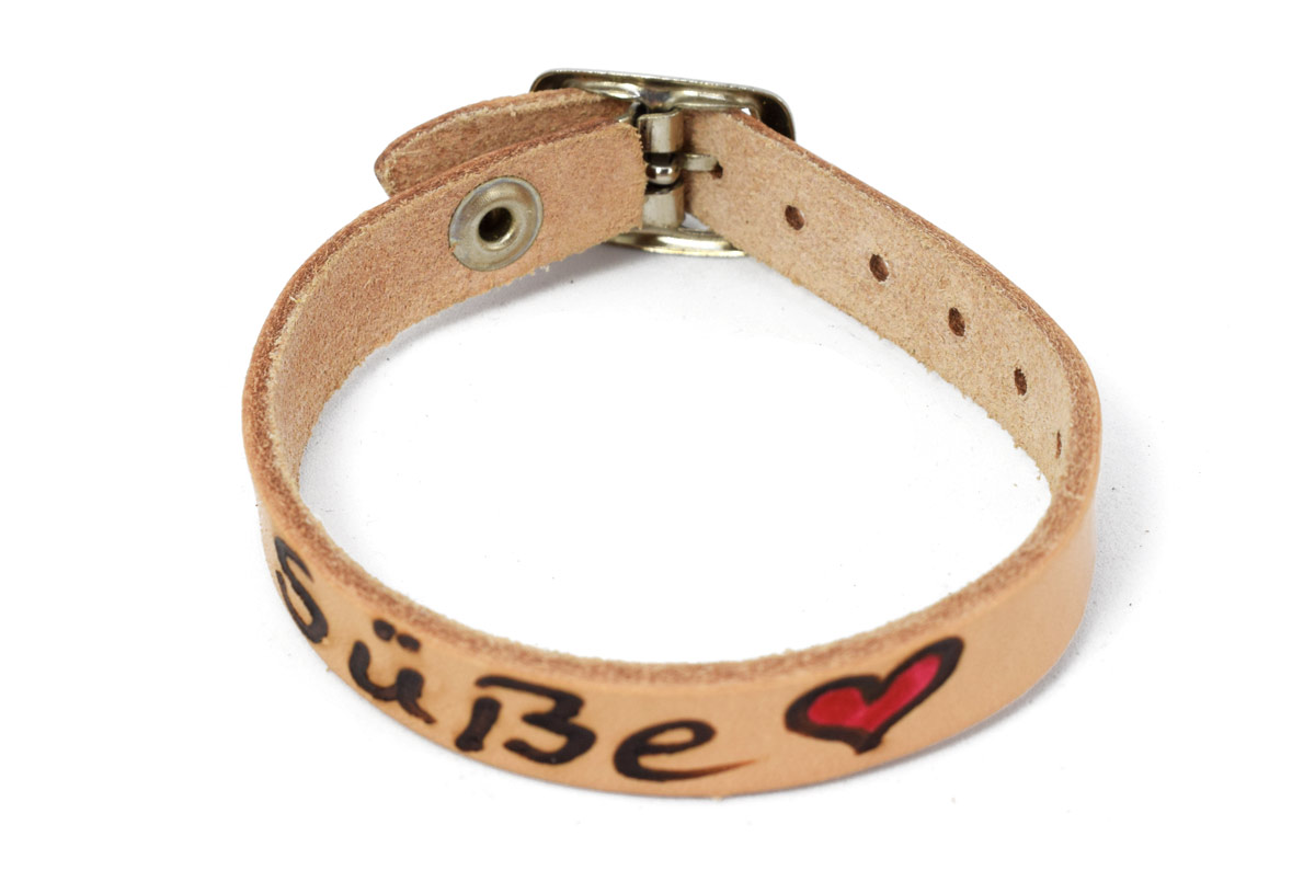 Lederarmband
