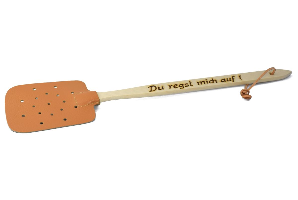 Fliegenklatsche - Leder
