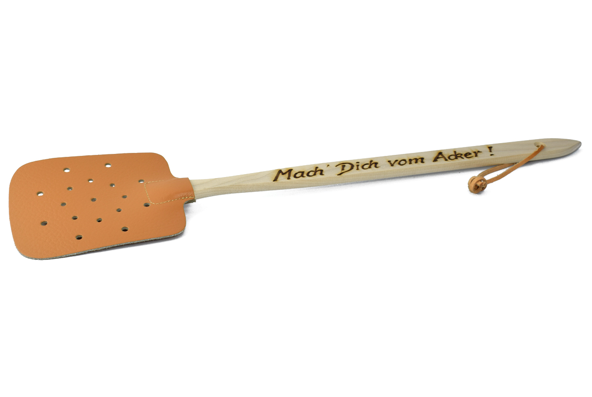Fliegenklatsche - Leder