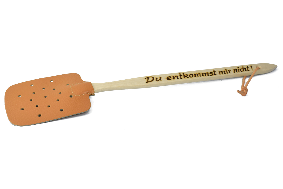Fliegenklatsche - Leder