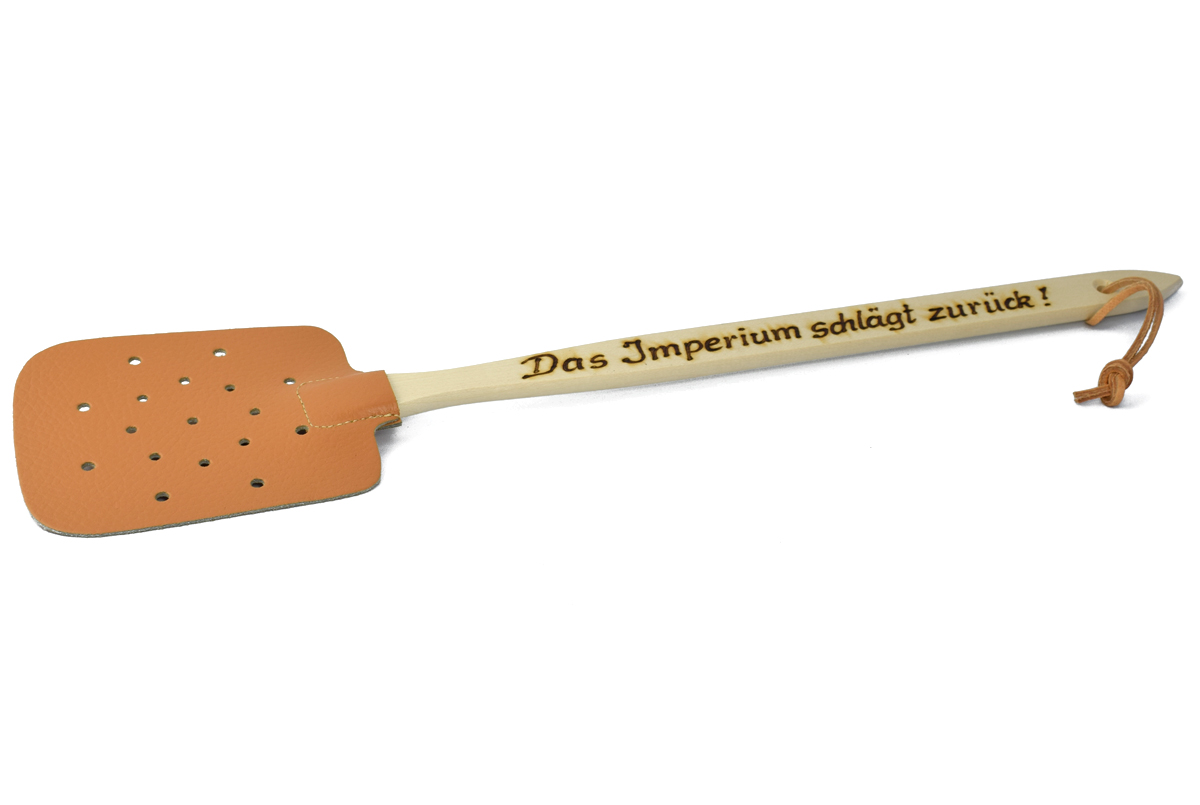 Fliegenklatsche - Leder