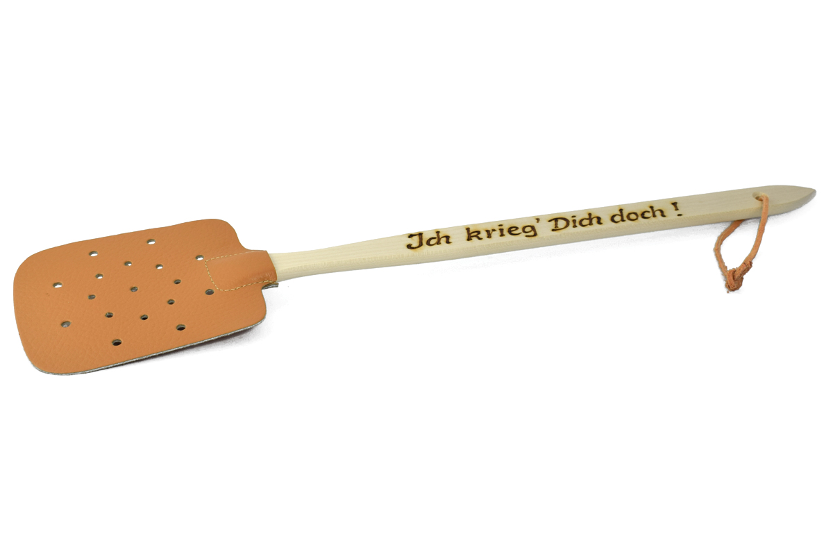 Fliegenklatsche - Leder