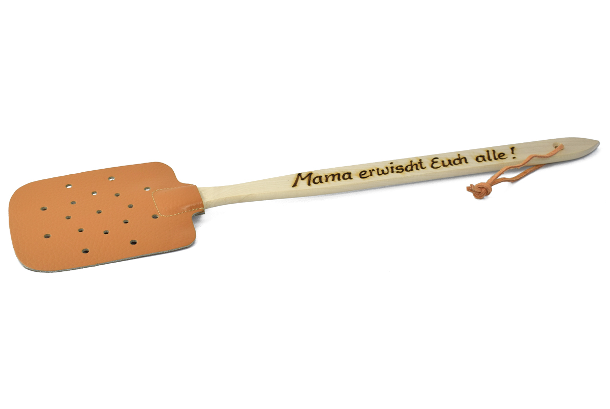 Fliegenklatsche - Leder