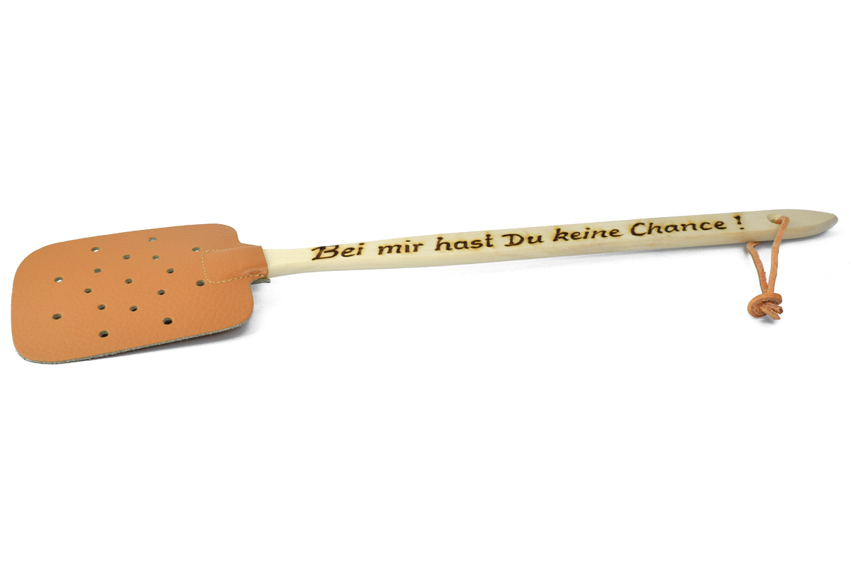 Fliegenklatsche - Leder