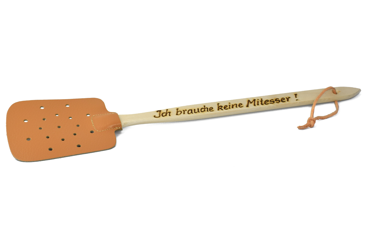 Fliegenklatsche - Leder