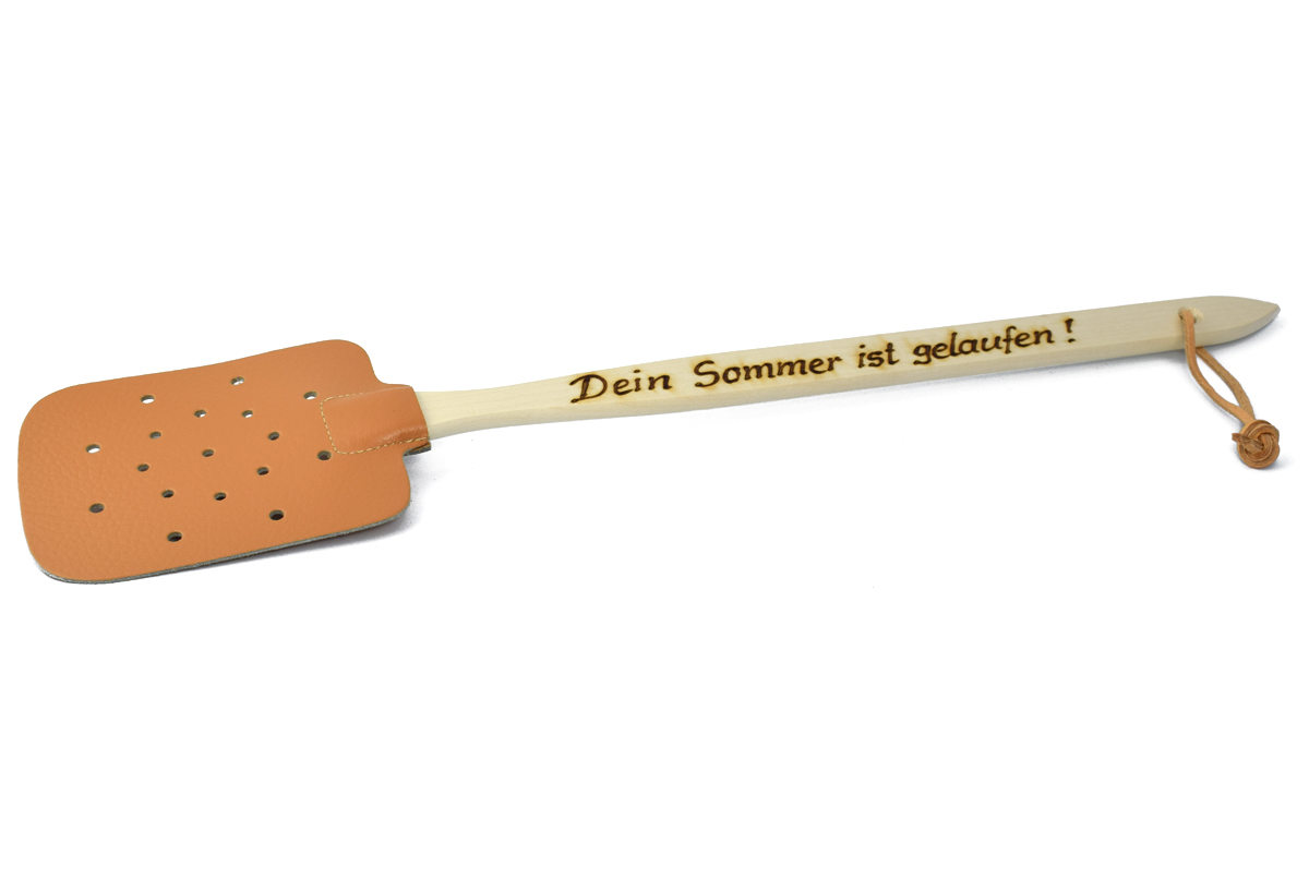 Fliegenklatsche - Leder