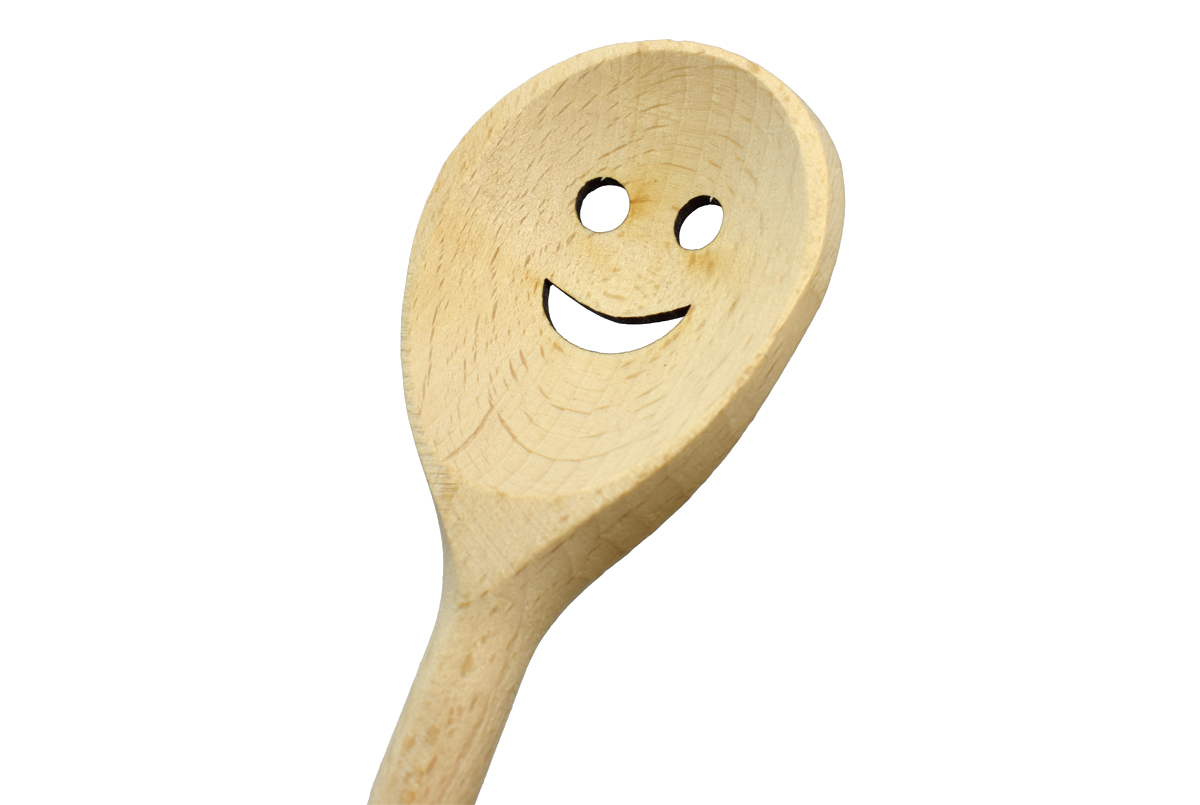 Kochlöffel - Smiley