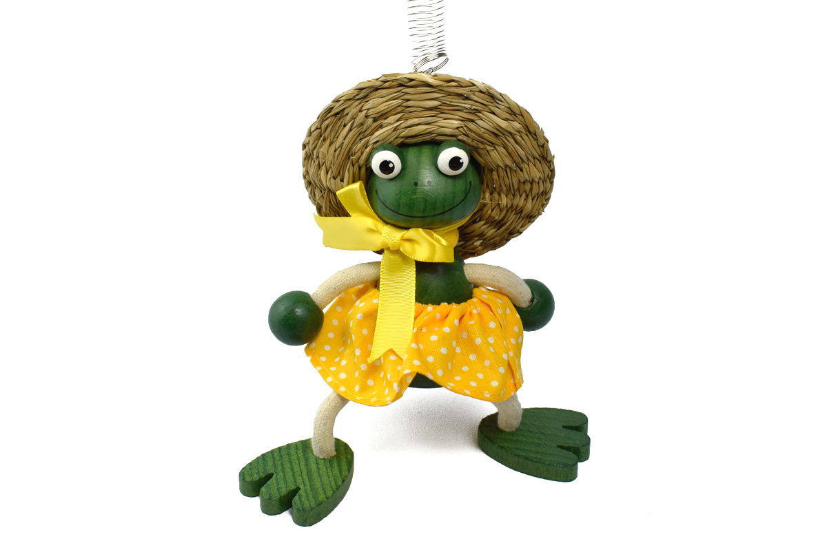 Schwingfigur - Froschfrau