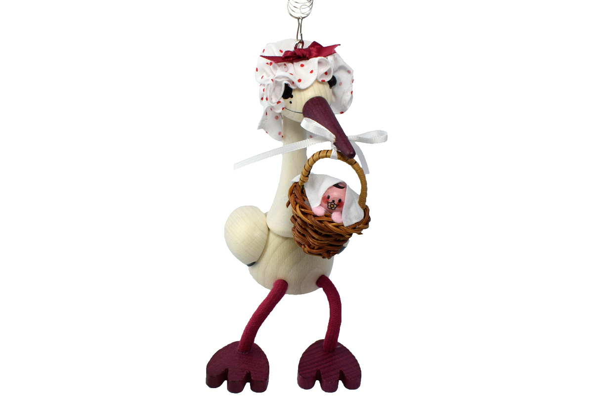 Schwingfigur - Storch