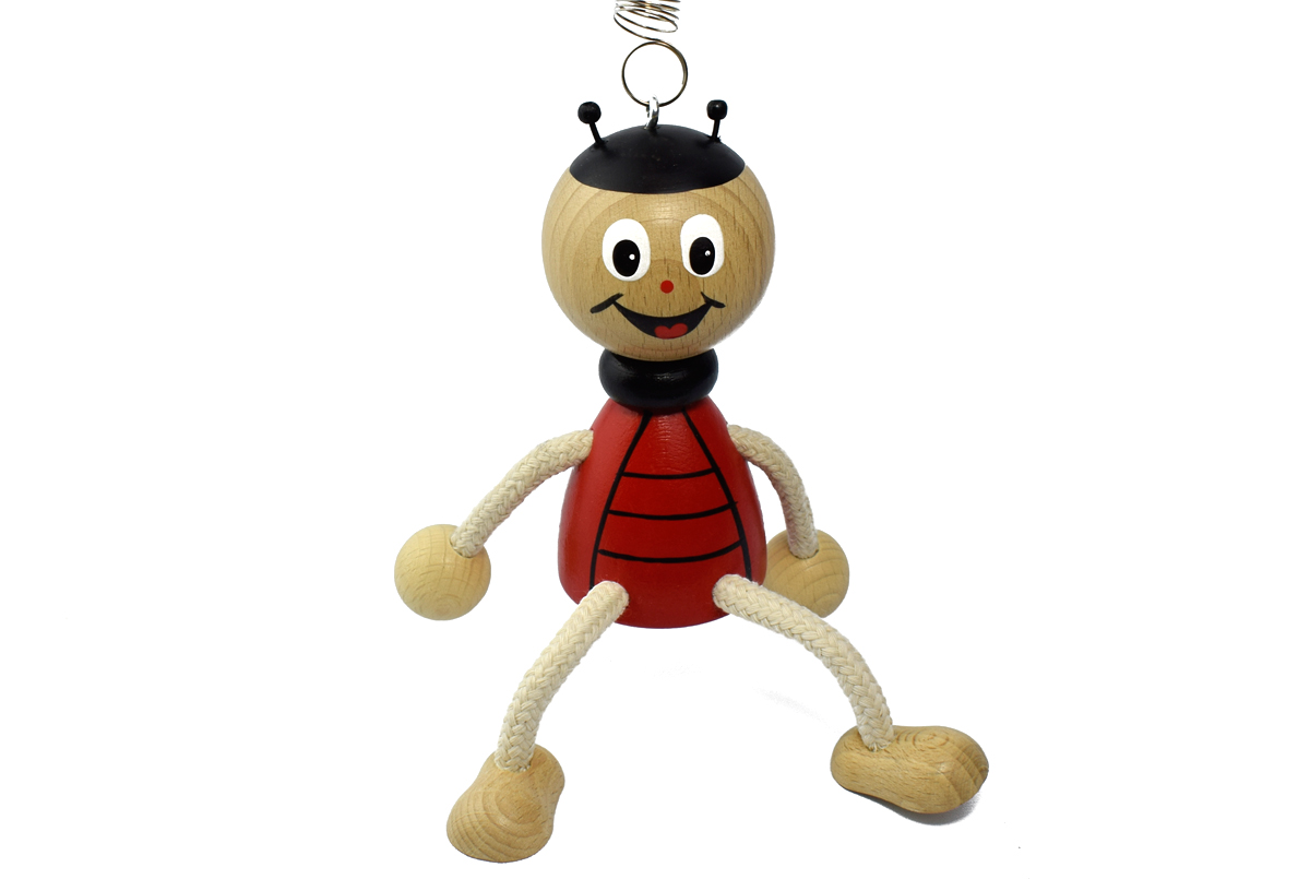 Schwingfigur - Marienkäfer