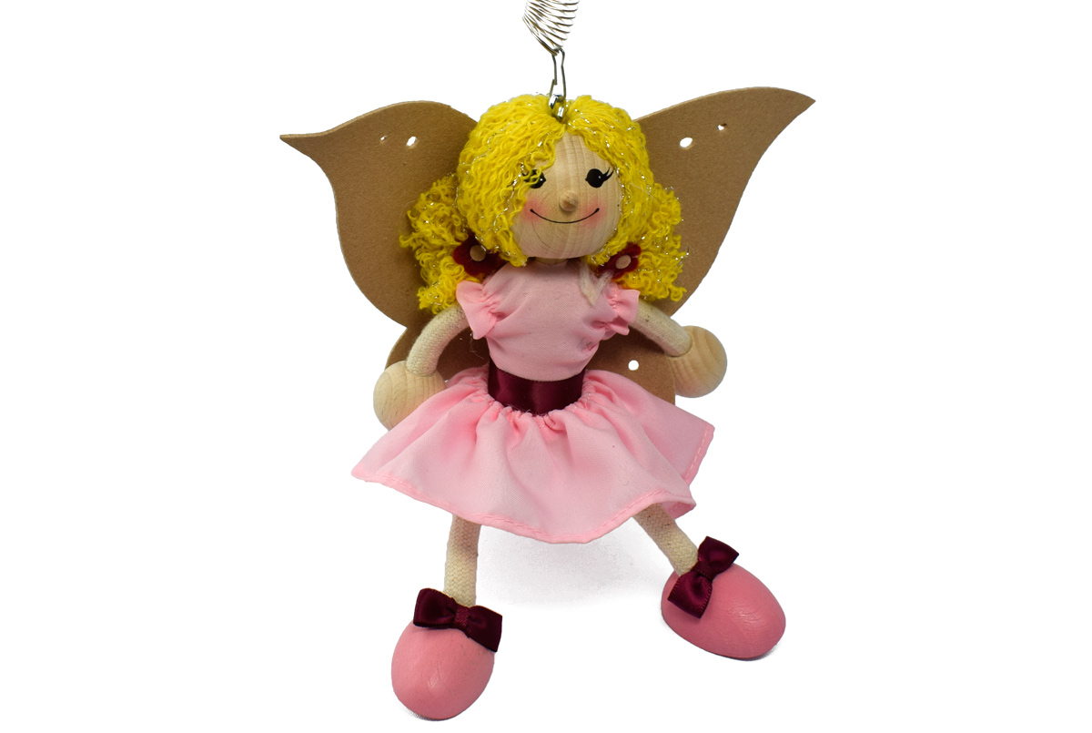 Schwingfigur - Rosafee