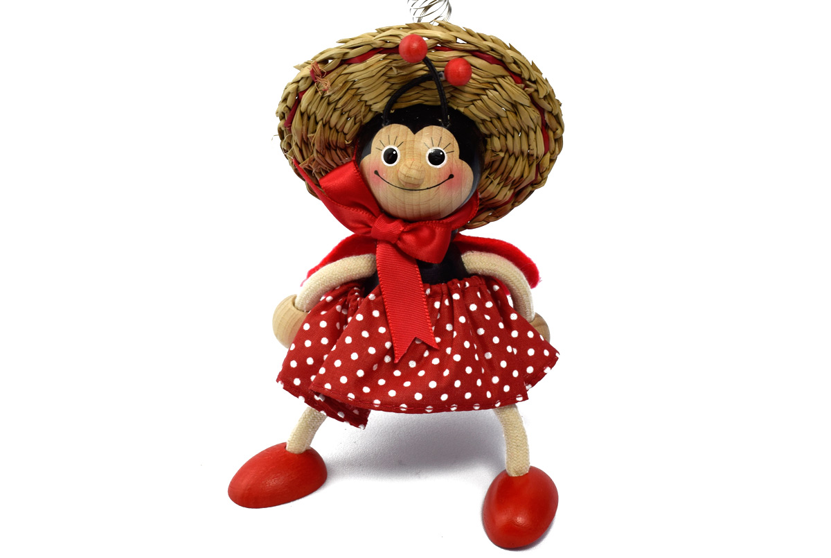 Schwingfigur - Käferfrau 