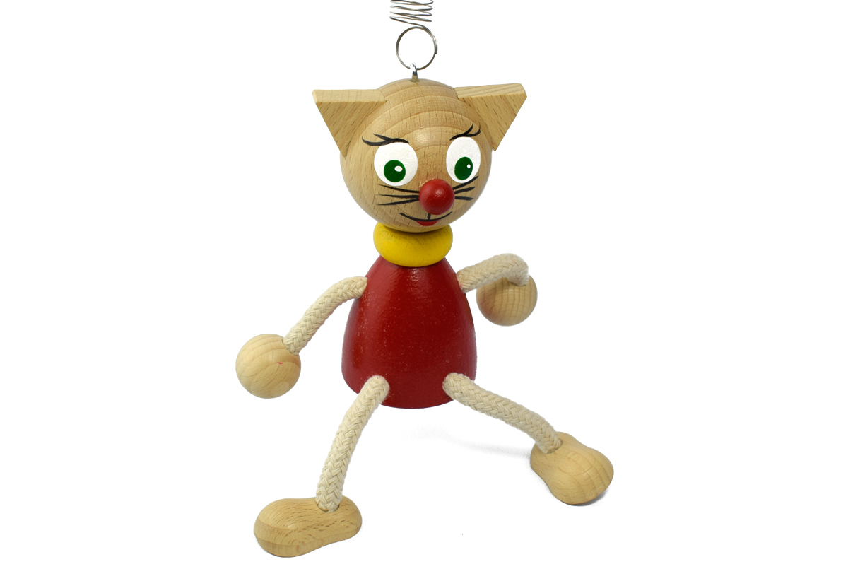 Schwingfigur - Katze