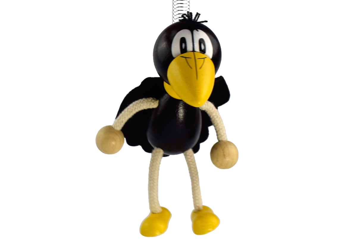 Flugfigur - Rabe