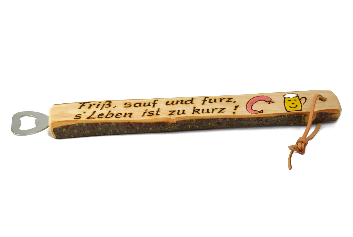 Flaschenöffner - Holz