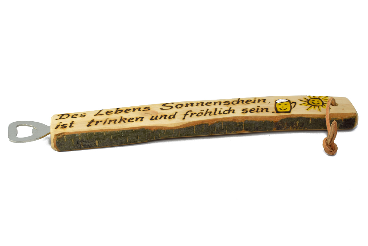 Flaschenöffner - Holz