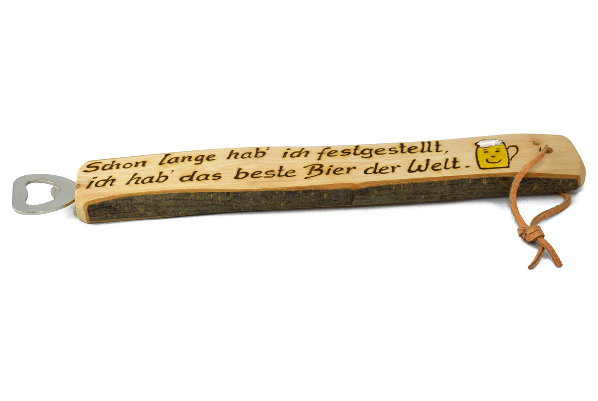 Flaschenöffner - Holz