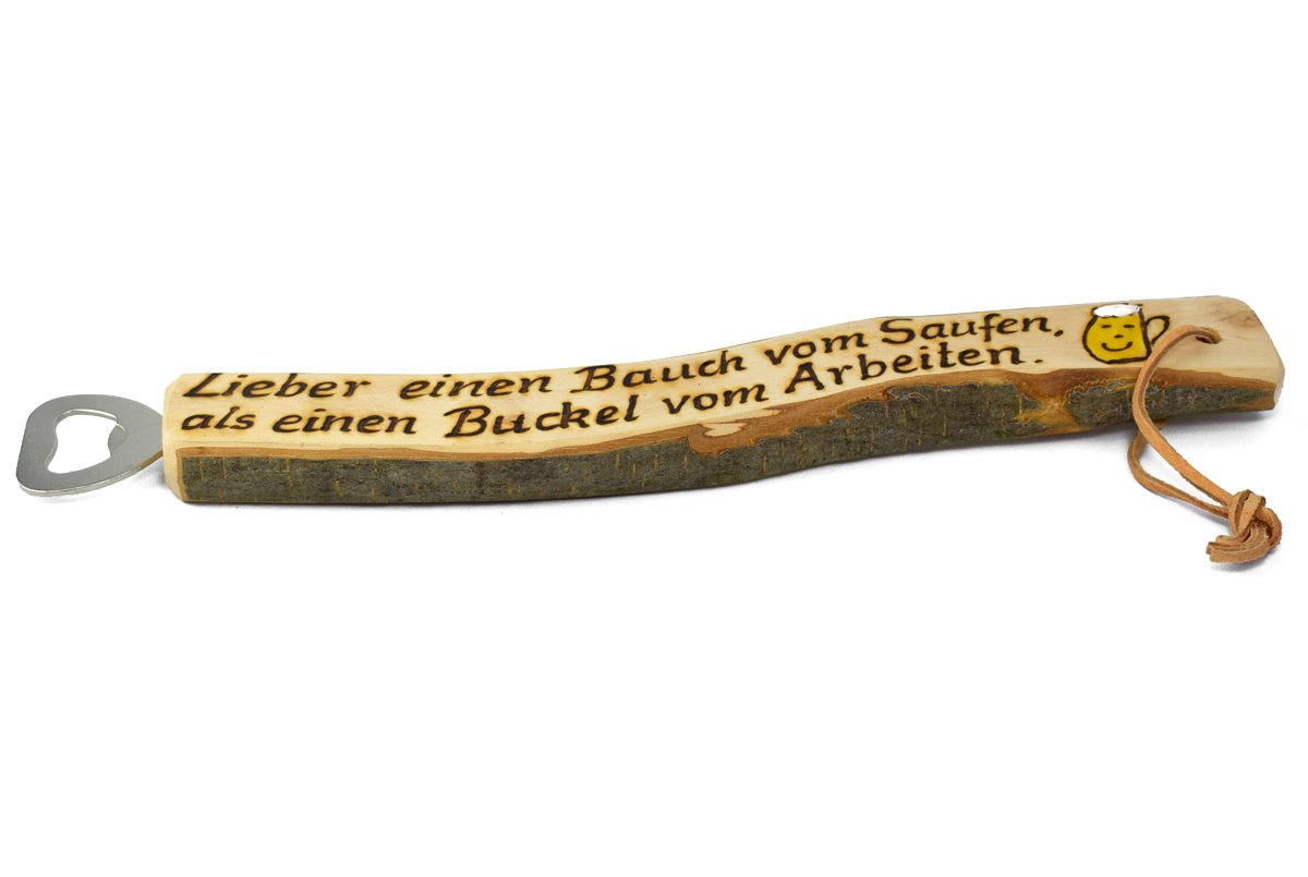 Flaschenöffner - Holz