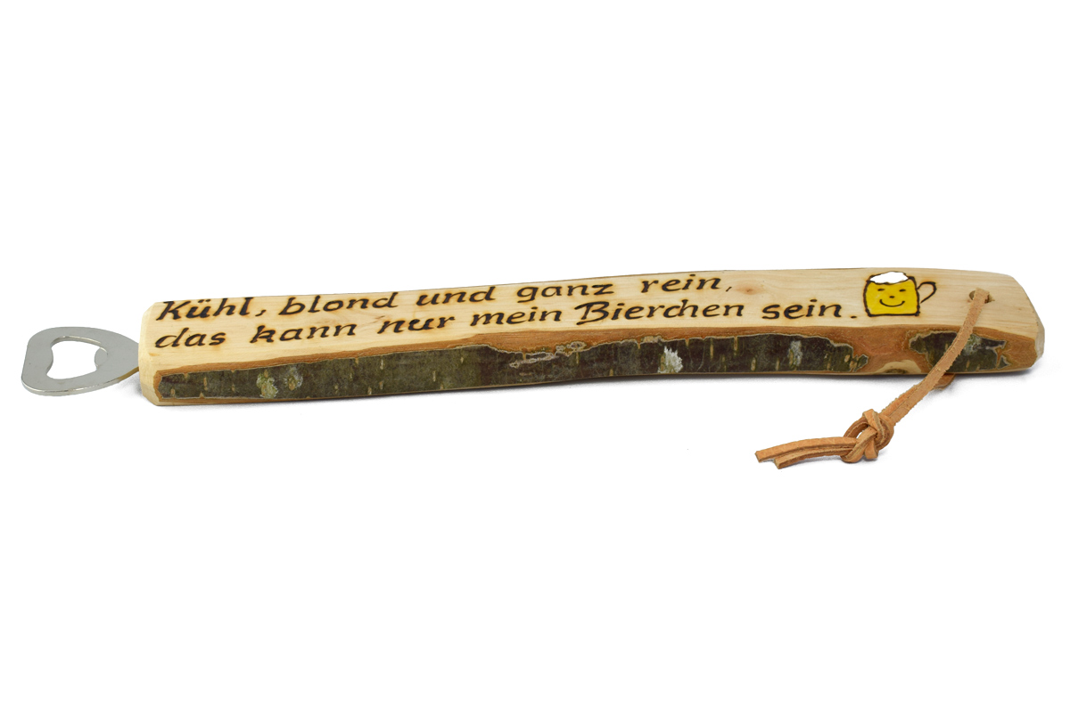Flaschenöffner - Holz