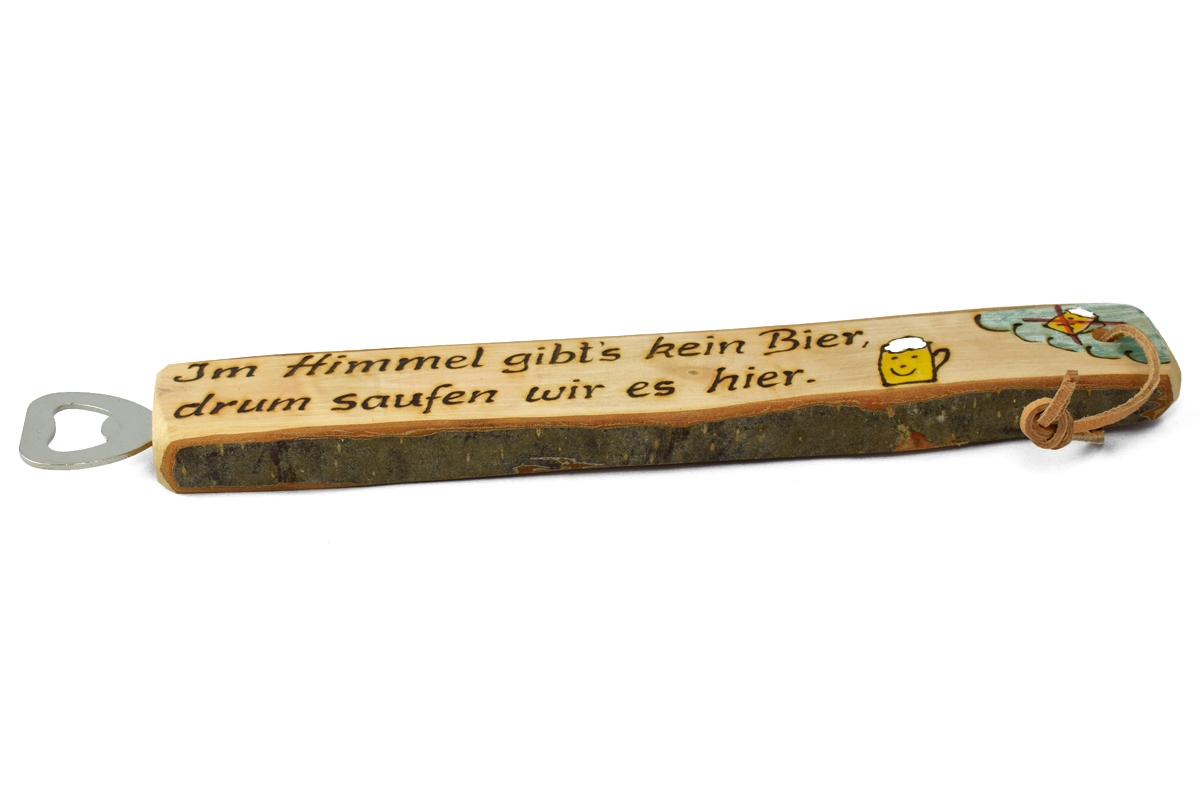 Flaschenöffner - Holz