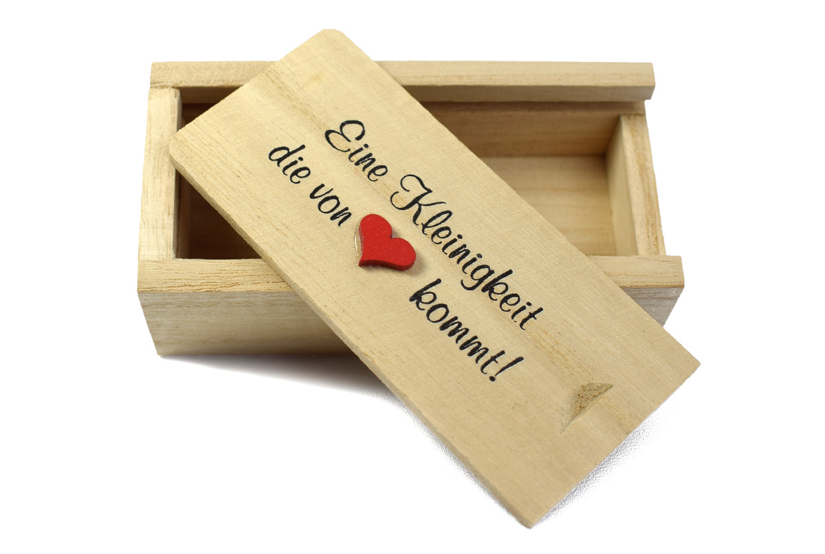 Geldkistchen - Holz 
